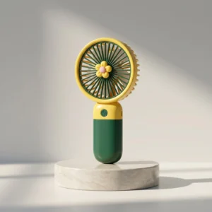 Handheld USB Rechargeable Portable Pocket Mini Fan with Lanyard